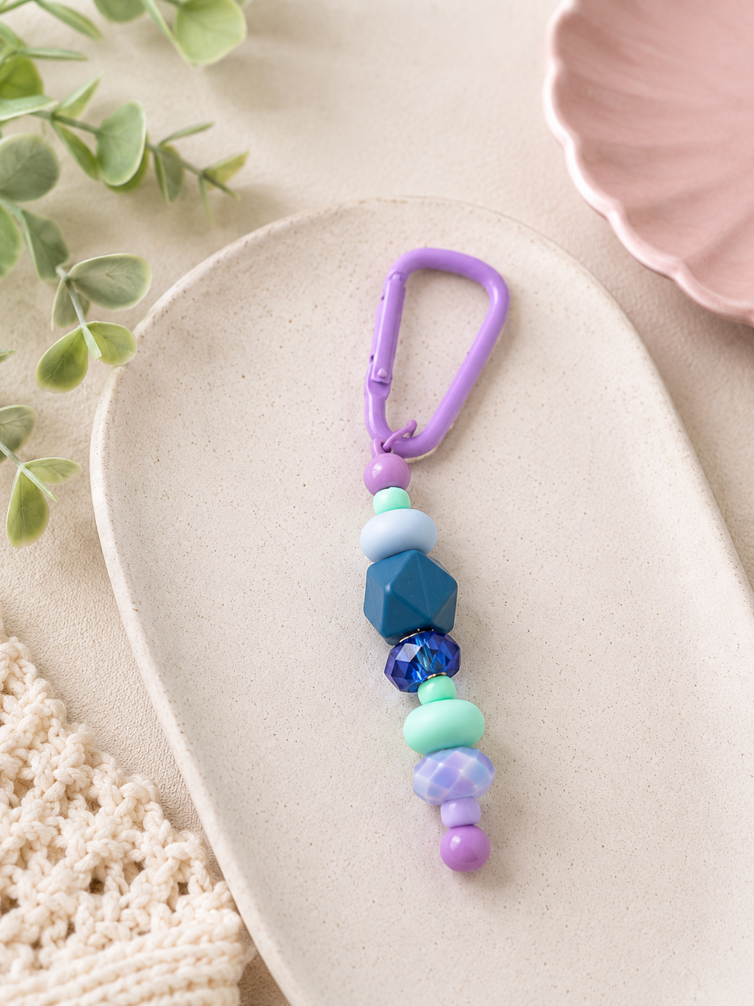 Beaded Keyring