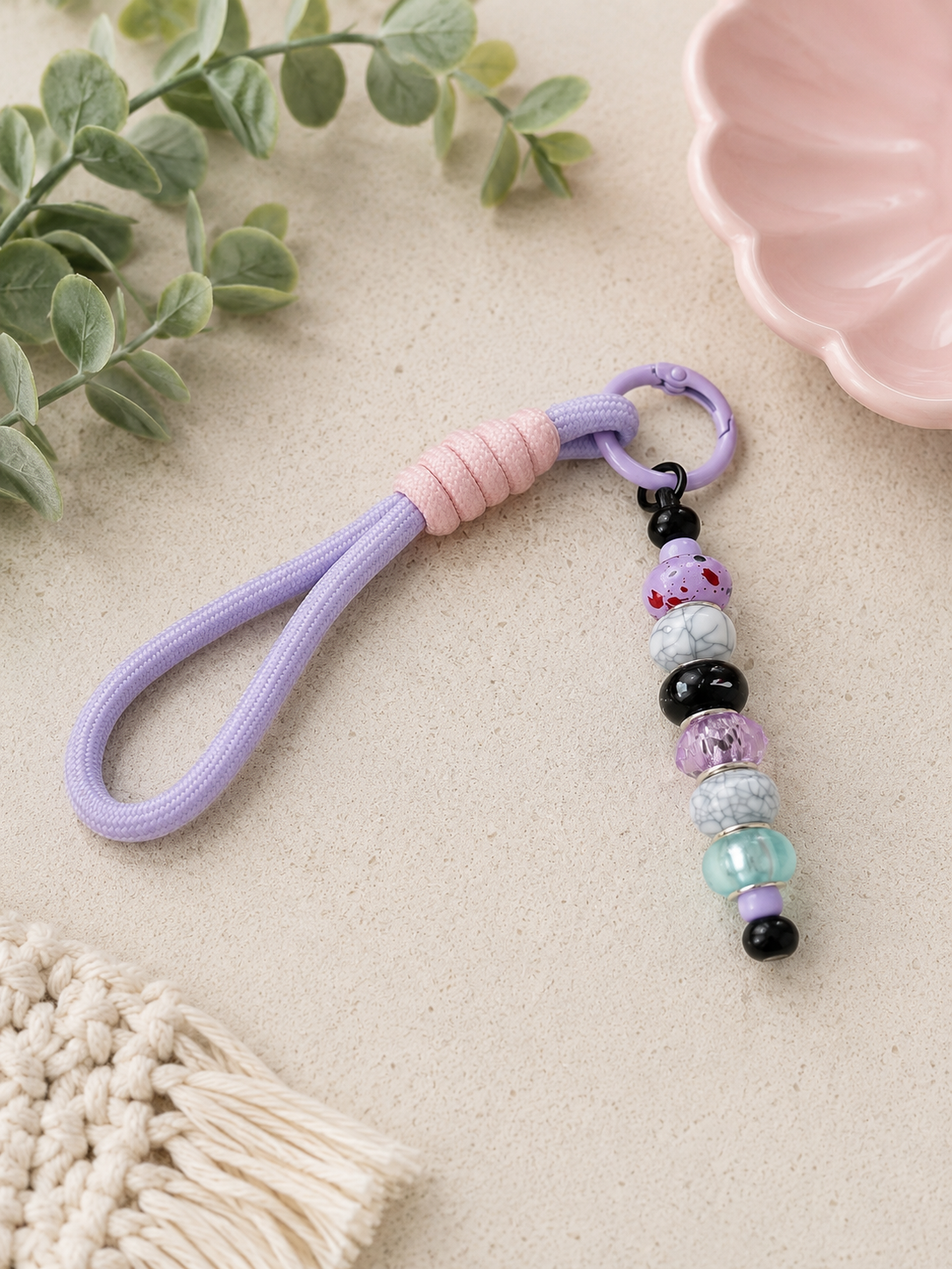Beaded Keyring