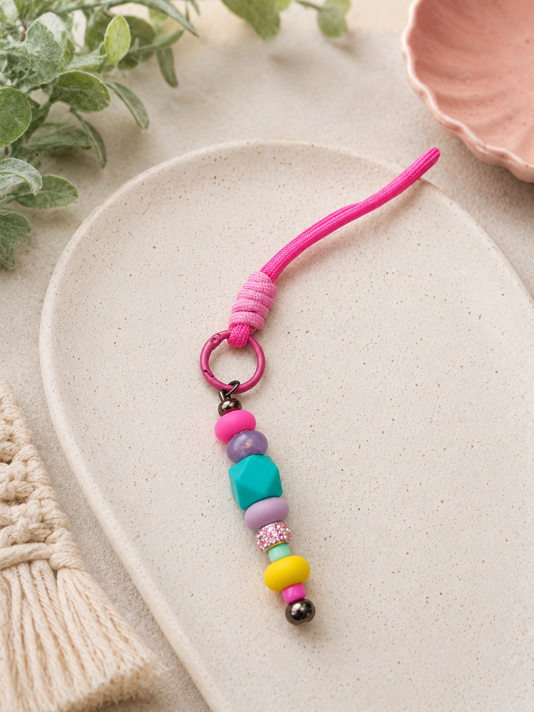 Beaded Keyring