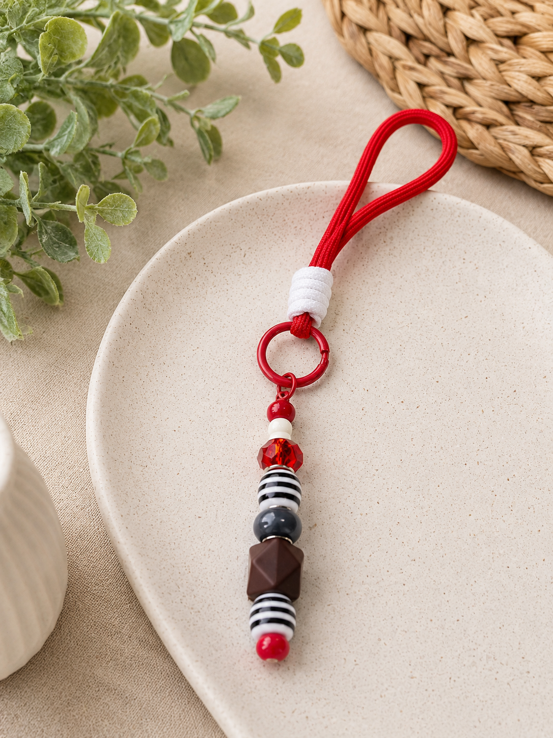 Beaded Keyring