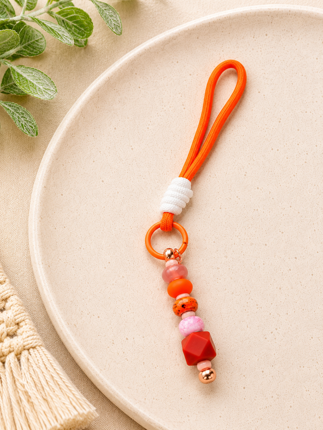 Beaded Keyring